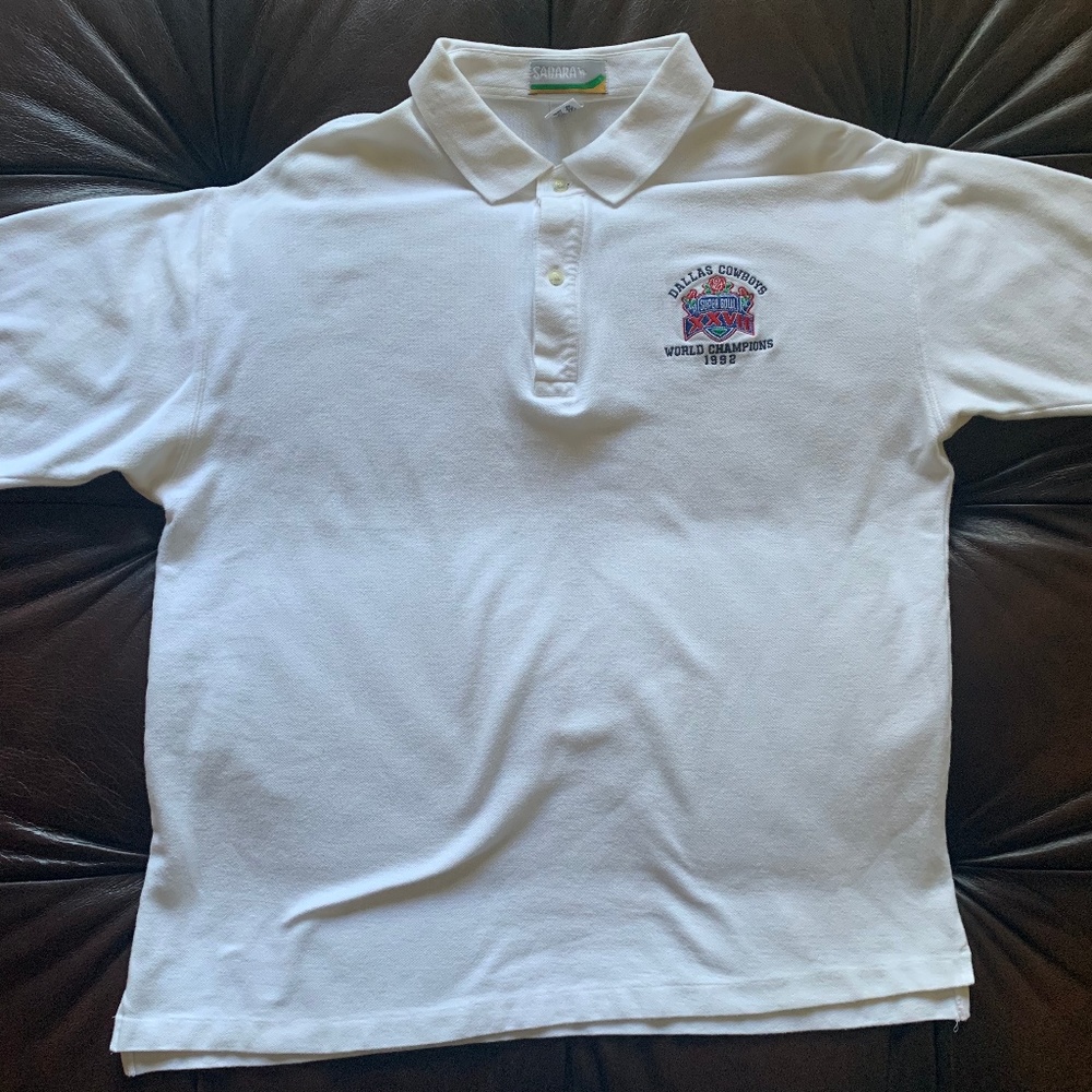 Vintage 1992 Dallas Cowboys SB XXVII Polo (XXL)